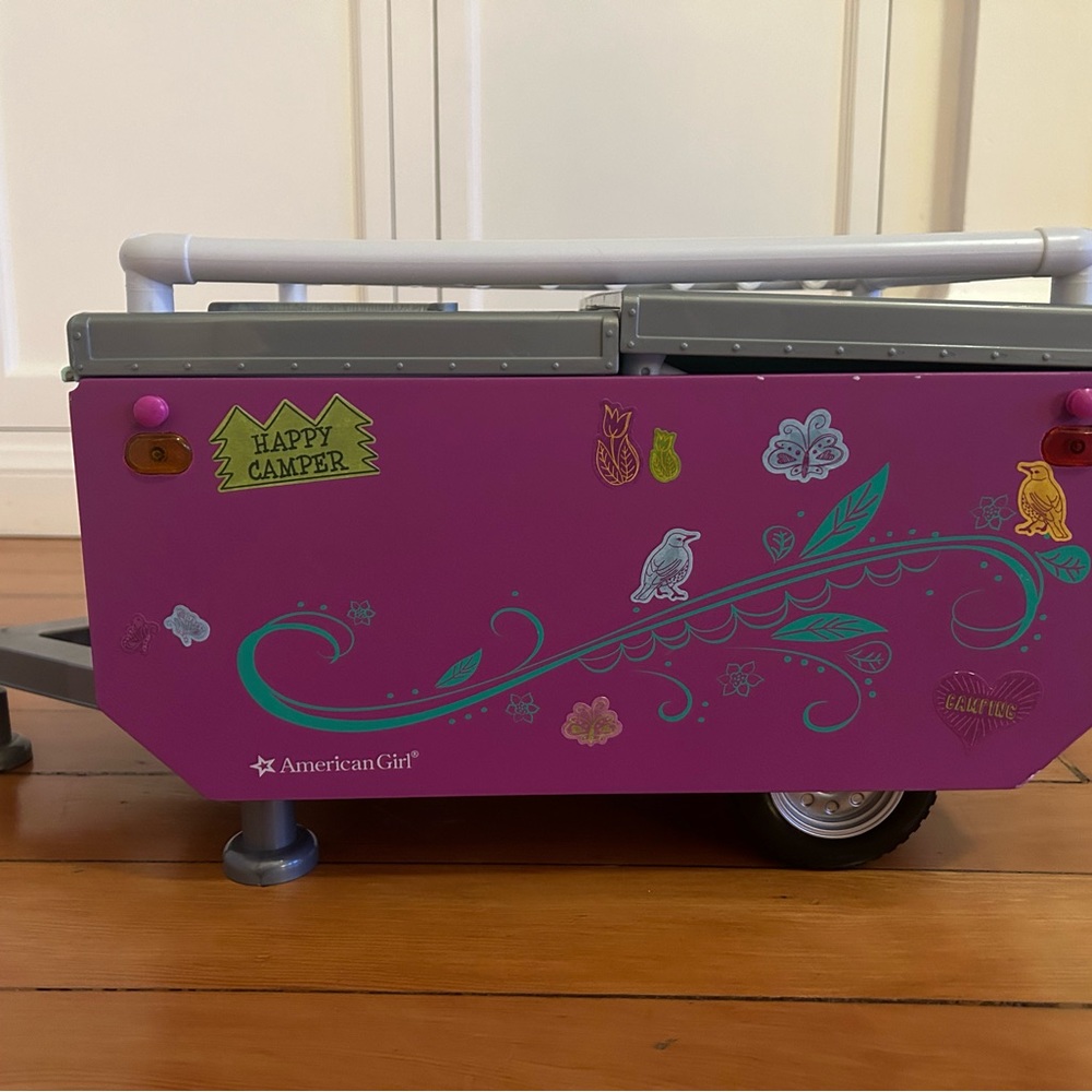 American Girl Doll Pop Up Adventure Camper